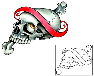 Skull Tattoo Miscellaneous tattoo | DFF-01477