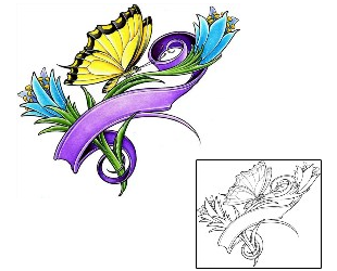 Butterfly Tattoo Miscellaneous tattoo | DFF-01479