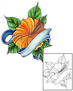 Hibiscus Tattoo Miscellaneous tattoo | DFF-01480