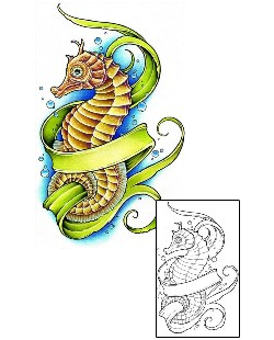 Seahorse Tattoo Miscellaneous tattoo | DFF-01488
