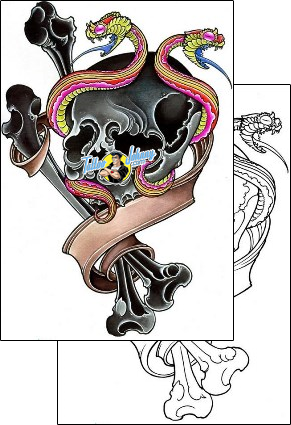 Skull Tattoo skull-tattoos-damien-friesz-dff-01489