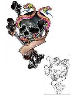 Skull Tattoo Miscellaneous tattoo | DFF-01489