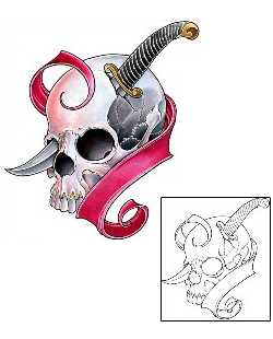 Skull Tattoo Miscellaneous tattoo | DFF-01493