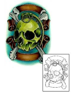 Skull Tattoo Miscellaneous tattoo | DFF-01494