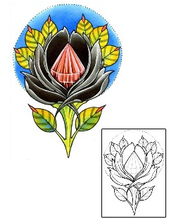 Rose Tattoo Plant Life tattoo | DFF-01521