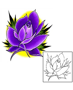 Rose Tattoo Plant Life tattoo | DFF-01523