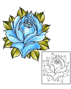 Rose Tattoo Plant Life tattoo | DFF-01524