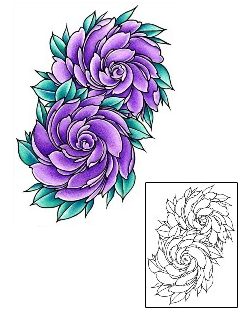 Rose Tattoo Plant Life tattoo | DFF-01525