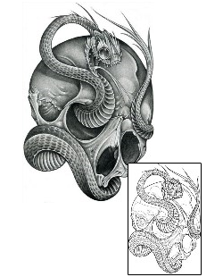 Featured Artist - Damien Friesz Tattoo Horror tattoo | DFF-01531