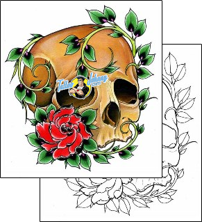 Skull Tattoo horror-skull-tattoos-damien-friesz-dff-01611