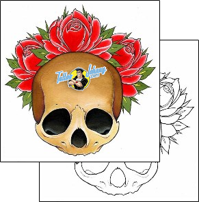 Skull Tattoo horror-skull-tattoos-damien-friesz-dff-01613