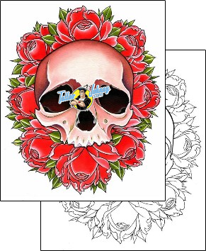 Skull Tattoo horror-skull-tattoos-damien-friesz-dff-01617