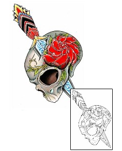 Featured Artist - Damien Friesz Tattoo Alexandra Skull Tattoo