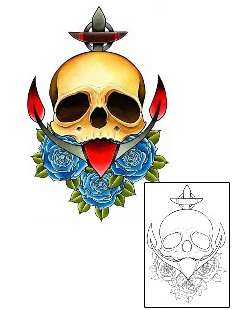 Scary Tattoo Marco Skull Tattoo