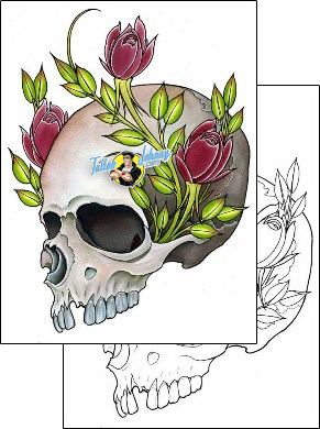 Horror Tattoo skull-tattoos-damien-friesz-dff-01631