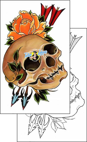 Horror Tattoo skull-tattoos-damien-friesz-dff-01632