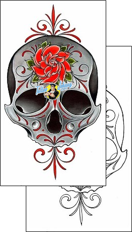 Horror Tattoo skull-tattoos-damien-friesz-dff-01633