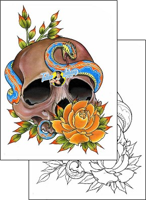 Horror Tattoo skull-tattoos-damien-friesz-dff-01634