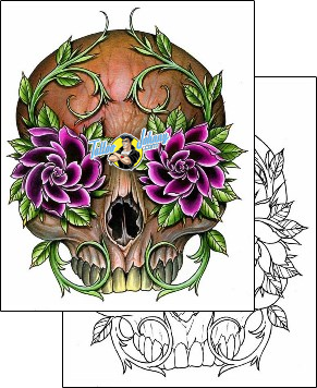 Horror Tattoo skull-tattoos-damien-friesz-dff-01637