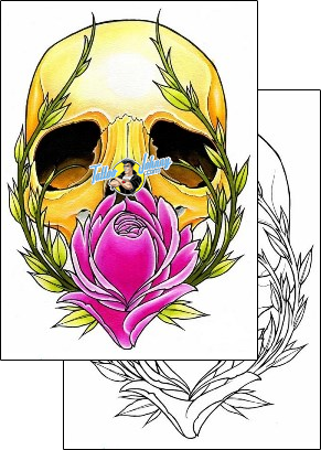 Horror Tattoo skull-tattoos-damien-friesz-dff-01639
