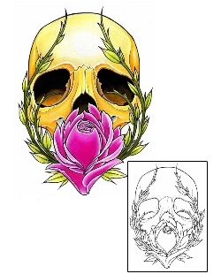 Featured Artist - Damien Friesz Tattoo Phillip Skull Tattoo