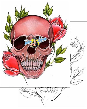 Horror Tattoo skull-tattoos-damien-friesz-dff-01642