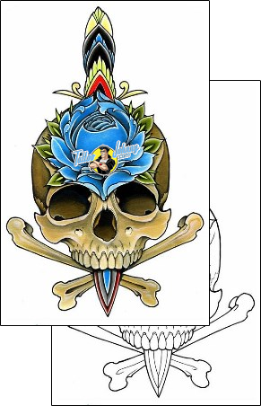 Horror Tattoo skull-tattoos-damien-friesz-dff-01643