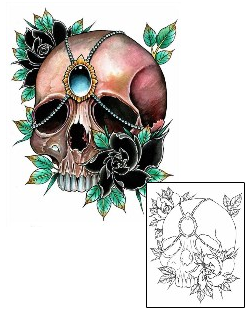 Picture of Bradley Skull Tattoo