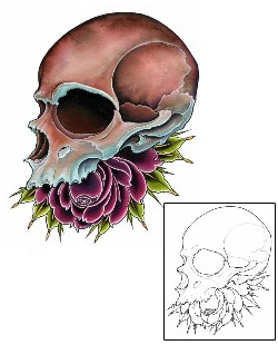 Picture of Carl Skull Tattoo