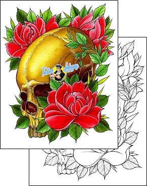 Skull Tattoo skull-tattoos-damien-friesz-dff-01652