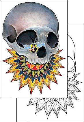 Horror Tattoo skull-tattoos-damien-friesz-dff-01653