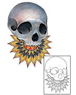Scary Tattoo Philippe Skull Tattoo