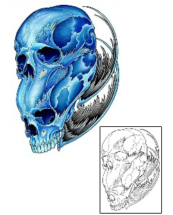 Featured Artist - Damien Friesz Tattoo Joseph Skull Tattoo