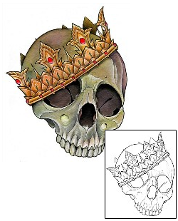 Crown Tattoo Bobby Skull Tattoo