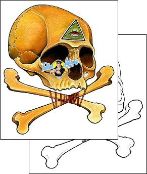 Horror Tattoo skull-tattoos-damien-friesz-dff-01672