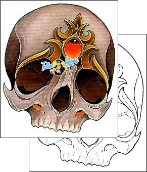 Horror Tattoo skull-tattoos-damien-friesz-dff-01683