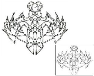 Celtic Tattoo Specific Body Parts tattoo | DGF-00070