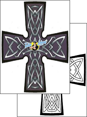 Cross Tattoo for-women-lower-back-tattoos-doug-billian-dgf-00091