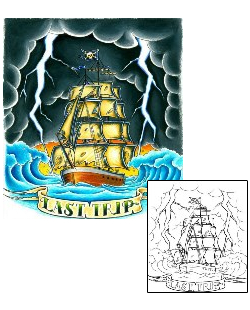 Nautical Tattoo Miscellaneous tattoo | DHF-00021