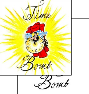 Bomb Tattoo dhf-00047