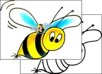 Bee Tattoo insects-bee-tattoos-don-furbush-dhf-00057