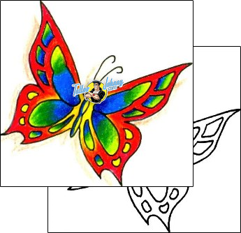 Butterfly Tattoo insects-butterfly-tattoos-don-furbush-dhf-00078