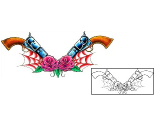 Spider Web Tattoo Tattoo Styles tattoo | DHF-00110
