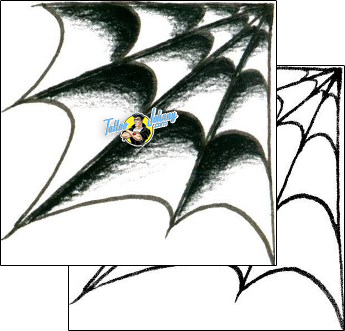 Spider Web Tattoo dhf-00116