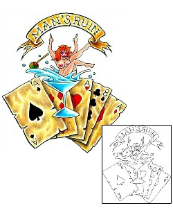 Spade Tattoo Miscellaneous tattoo | DHF-00121