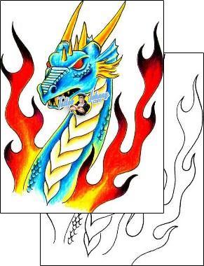 Monster Tattoo fantasy-tattoos-don-furbush-dhf-00136