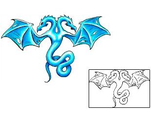 Dragon Tattoo Mythology tattoo | DHF-00148