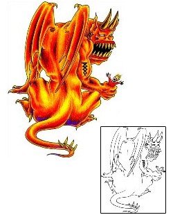 Dragon Tattoo Mythology tattoo | DHF-00159