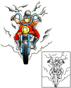 Biker Tattoo DHF-00200