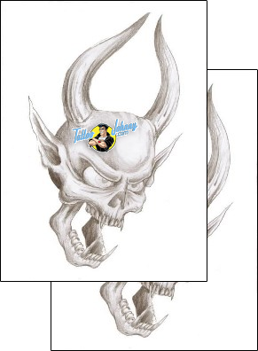 Devil - Demon Tattoo horror-monster-tattoos-don-furbush-dhf-00255